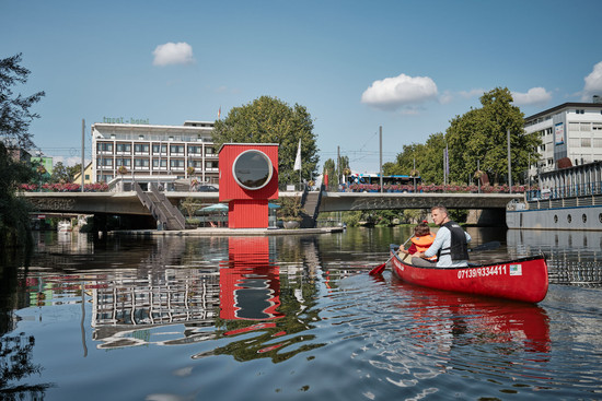 Neckar Kanufahrt